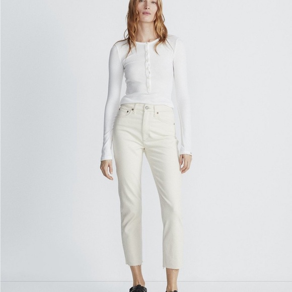 Rag & Bone WernSlim Straight High Rise Size: 27 - Picture 6 of 6